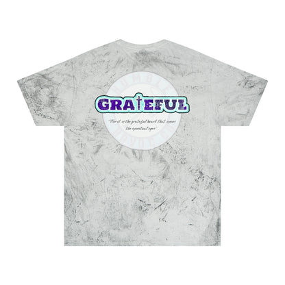 Gratitude marble t-shirt