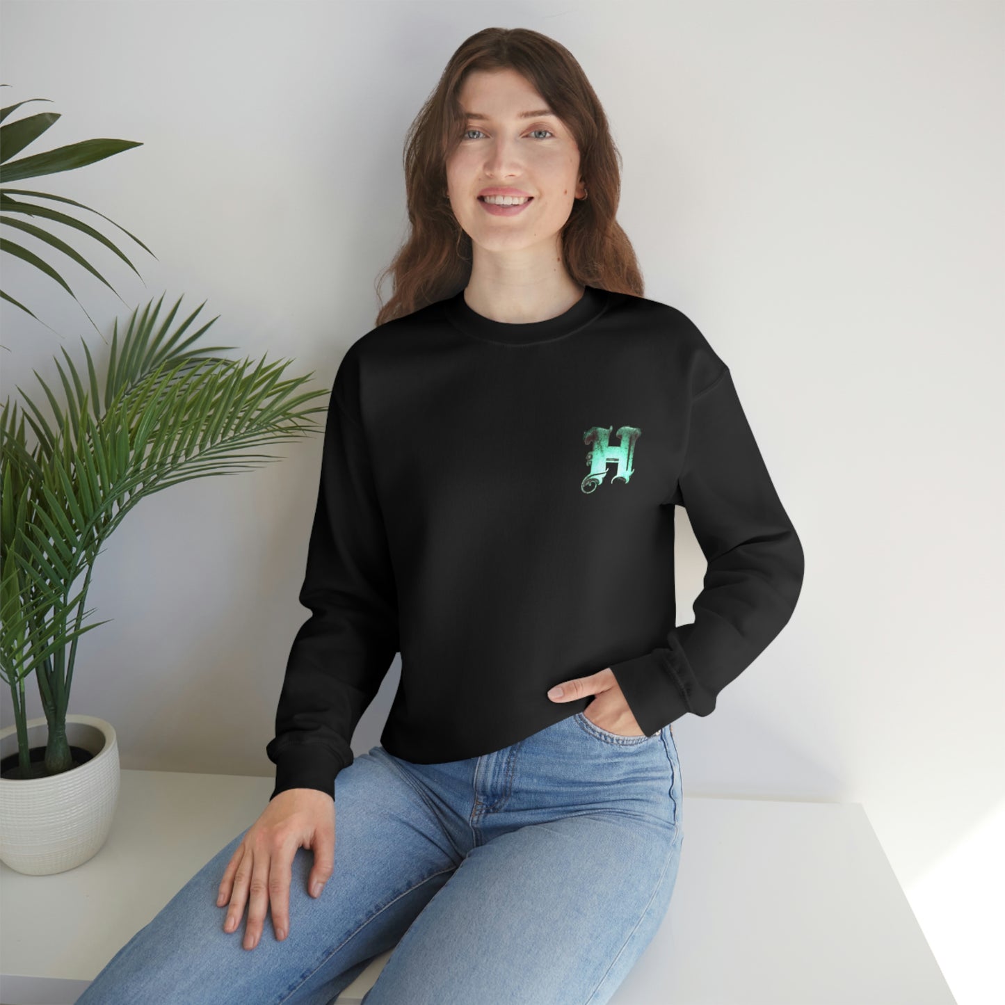 H+H heavy crew sweatshirt