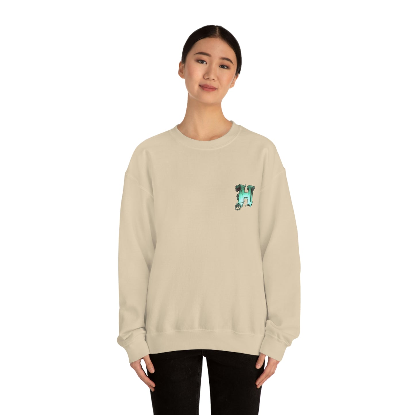 H+H heavy crew sweatshirt