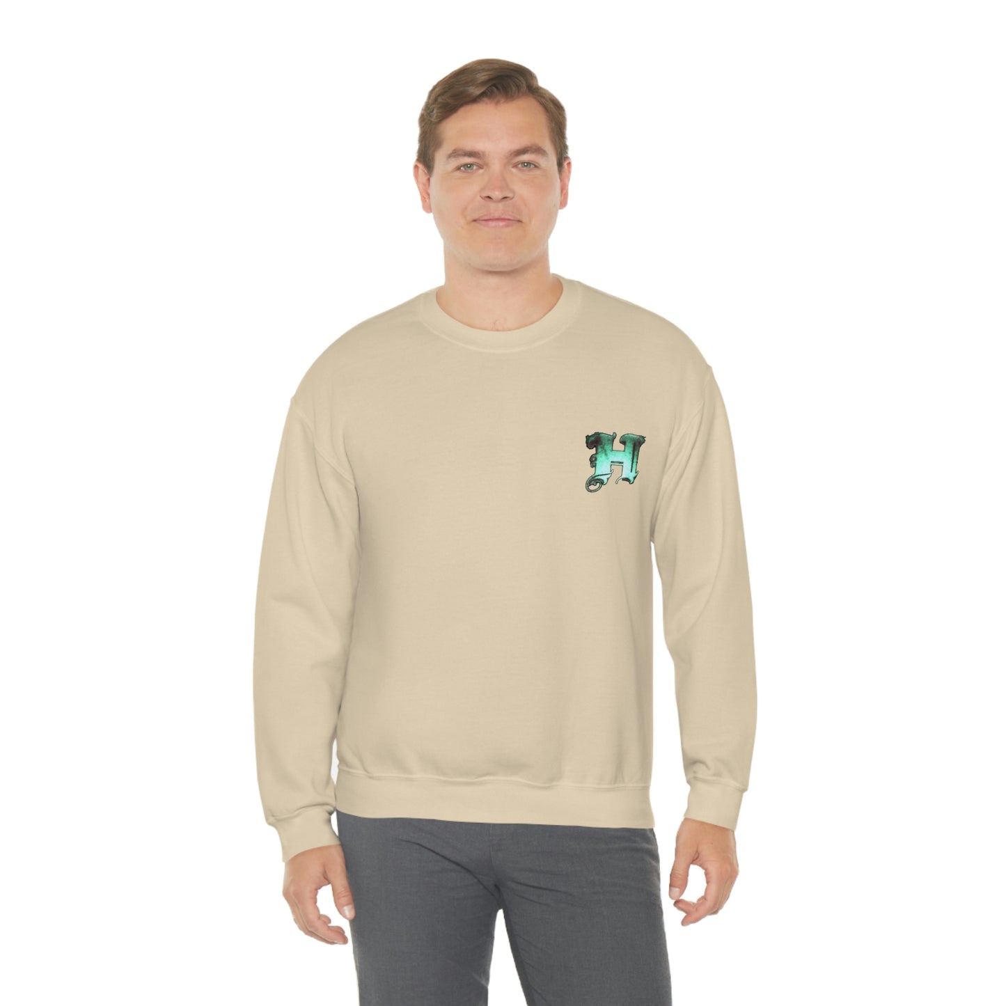 H+H heavy crew sweatshirt