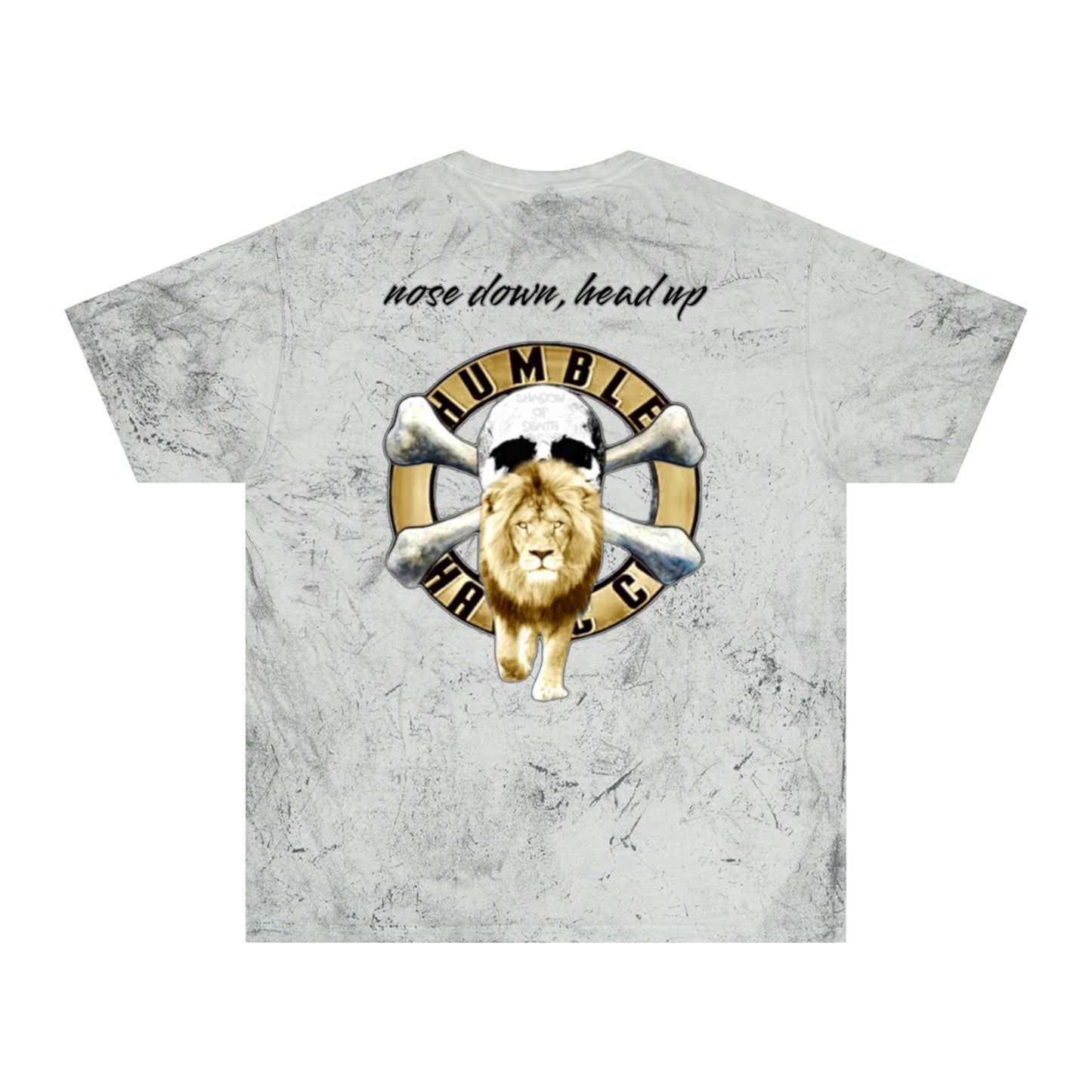 rod and staff marble t-shirt